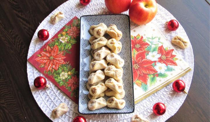 Jak upéct ořechovo-jablečné máslové šátečky | recept Jak upéct ořechovo-jablečné máslové šátečky | recept