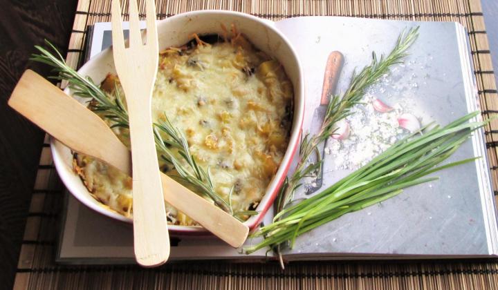 Jak zapéct brambory s houbami a sýrem | jednoduchý recept Jak zapéct brambory s houbami a sýrem | jednoduchý recept