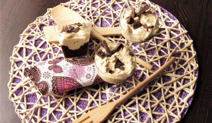 Jak připravit dezert do skleničky z čokoládovo-arašídového krému | recept Jak připravit dezert do skleničky z čokoládovo-arašídového krému | recept