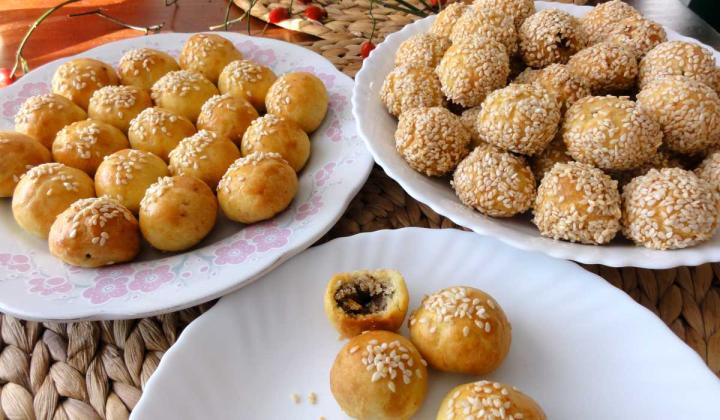 Jak upéct plněné kuličky z tvarohového těsta | recept Jak upéct plněné kuličky z tvarohového těsta | recept