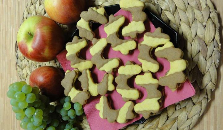 Jak upéct dvoubarevné rohlíčky | recept Jak upéct dvoubarevné rohlíčky | recept