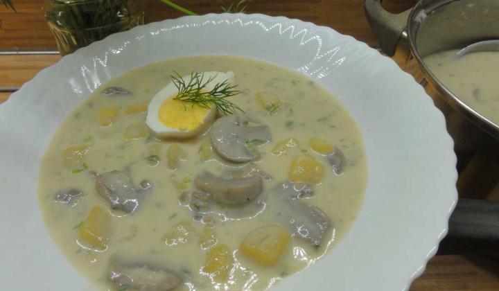 Jak uvařit maďarskou žampionovou polévku | recept Jak uvařit maďarskou žampionovou polévku | recept