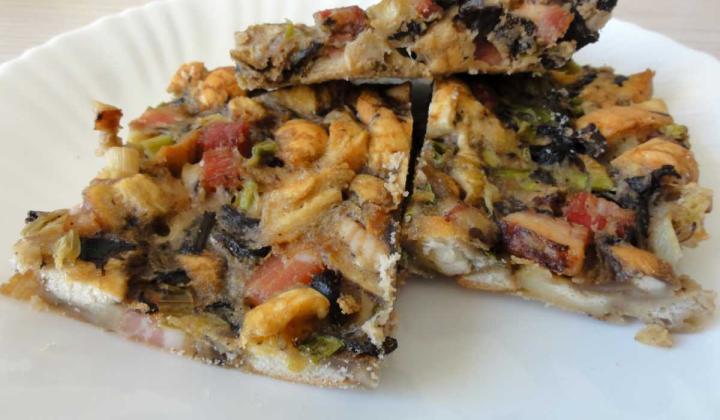 Jak upéct česnekový hubník s uzeným masem | recept Jak upéct česnekový hubník s uzeným masem | recept