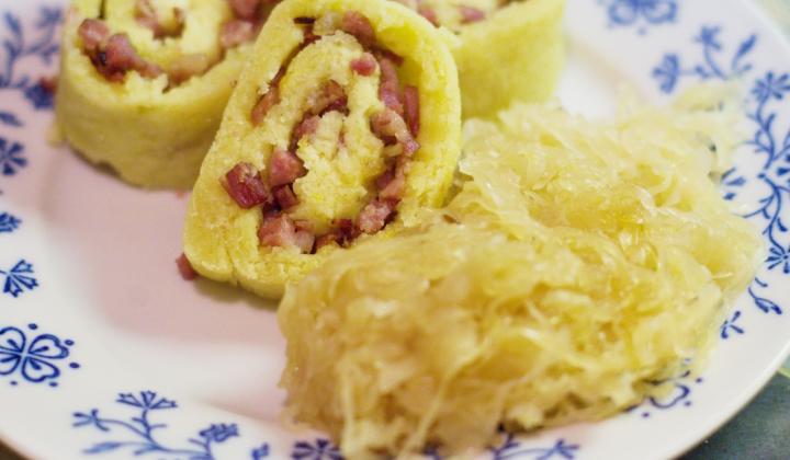 Jak připravit bramborovou roládu s uzeným masem | recept Jak připravit bramborovou roládu s uzeným masem | recept