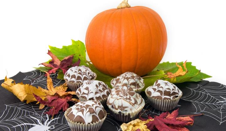 halloweenské muffiny halloweenské muffiny
