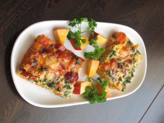 Jak udělat frittatu s dýní a chorizem | recept z dýně hokkaido Jak udělat frittatu s dýní a chorizem | recept z dýně hokkaido