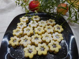 Jak upéct linecké kytičky s marmeládou | recept na cukroví
