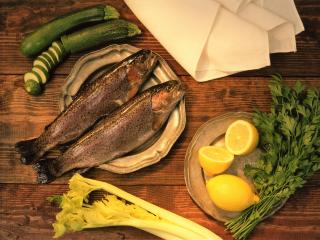 Jak připravit pečeného pstruha na mandlích | recept Jak připravit pečeného pstruha na mandlích | recept