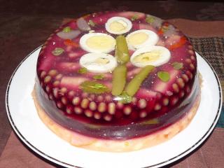 Jak udělat aspikový dort | slaný dort i pro muže | recept Jak udělat aspikový dort | slaný dort i pro muže | recept