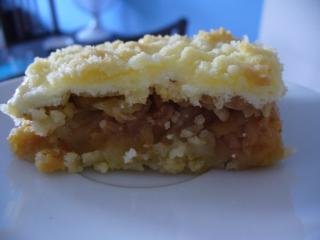 Jak upéct drobenkový jablečný koláč s tvarohem | recept Jak upéct drobenkový jablečný koláč s tvarohem | recept