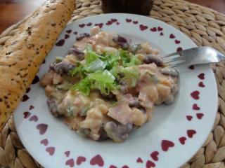 Jak připravit fazolový salát s křenem | recept Jak připravit fazolový salát s křenem | recept