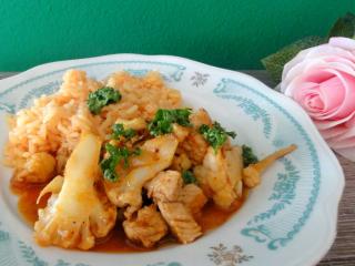 Jak připravit krůtí maso s květákem | recept Jak připravit krůtí maso s květákem | recept