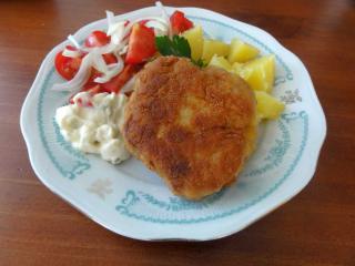 Jak usmažit sekaný vepřový řízek s celerem | recept Jak usmažit sekaný vepřový řízek s celerem | recept