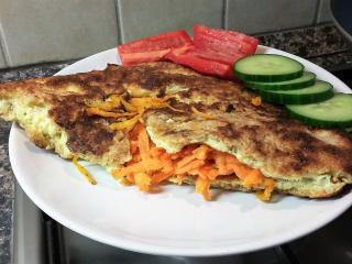 Jak na mrkvovou omeletu Jak na mrkvovou omeletu
