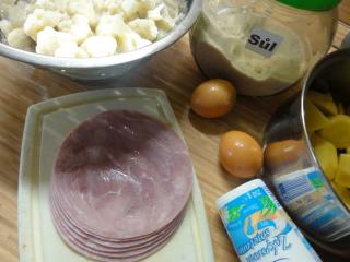 Jak zapéct květák se šunkou | recept Jak zapéct květák se šunkou | recept