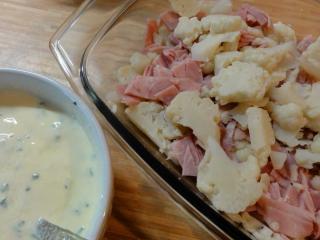 Jak zapéct květák se šunkou | recept Jak zapéct květák se šunkou | recept
