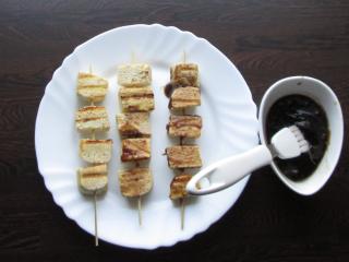 špízy sejmuté z grilu špízy sejmuté z grilu